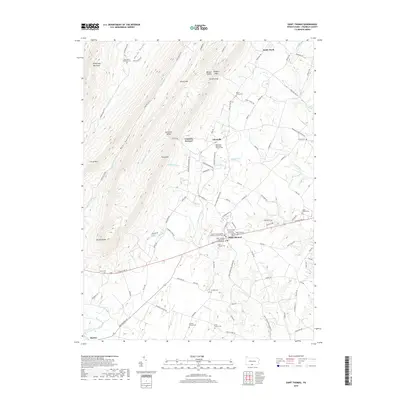 2019 Map of Saint Thomas, 2019 Print