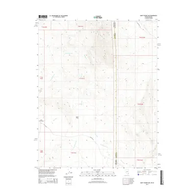 2014 Map of Saint Thomas Gap, 2014 Print