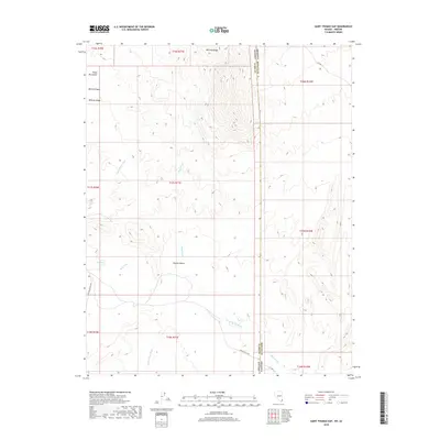 2018 Map of Saint Thomas Gap, 2018 Print