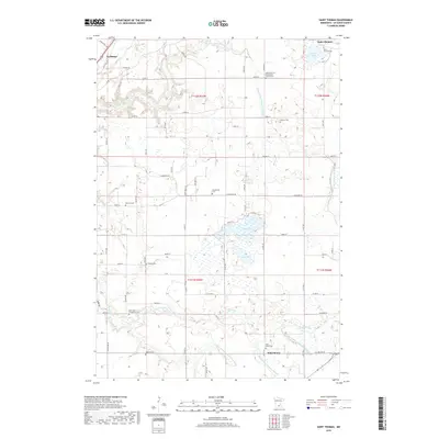 2019 Map of Saint Thomas, 2019 Print