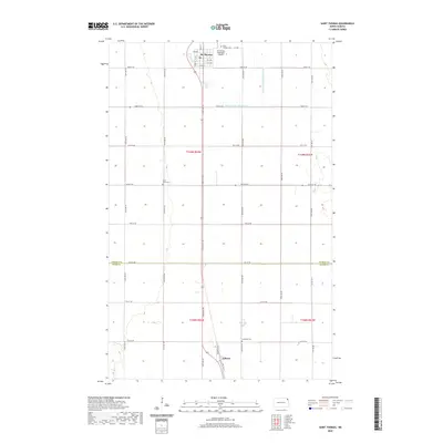 2020 Map of Saint Thomas, 2020 Print