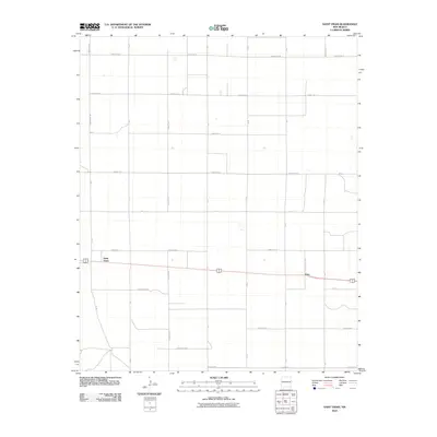2010 Map of Saint Vrain, 2010 Print