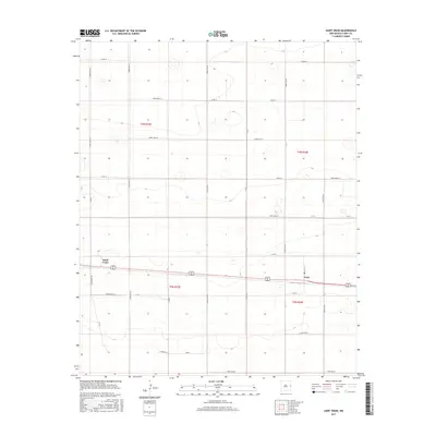 2017 Map of Saint Vrain, 2017 Print