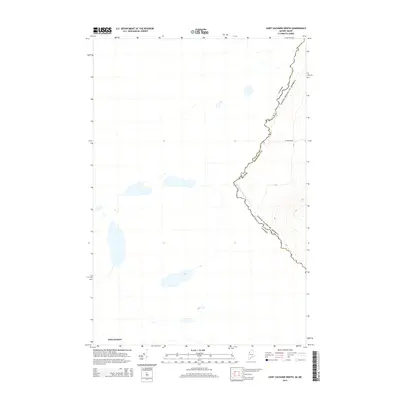 2014 Map of Saint Zacharie North, 2014 Print
