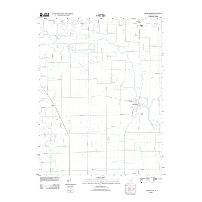 2012 Map of Sainte Marie, 2012 Print