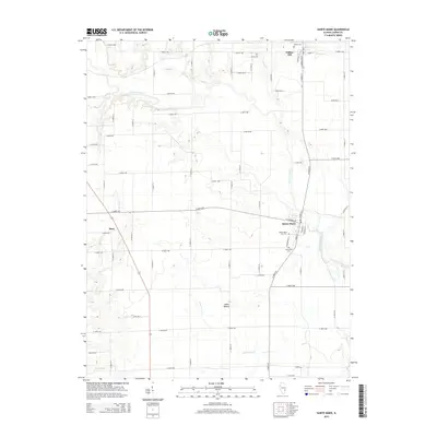2015 Map of Sainte Marie, 2015 Print