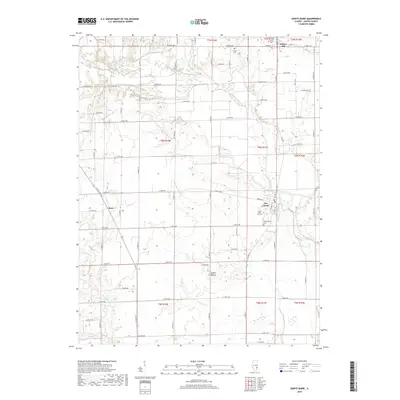 2018 Map of Sainte Marie, 2018 Print