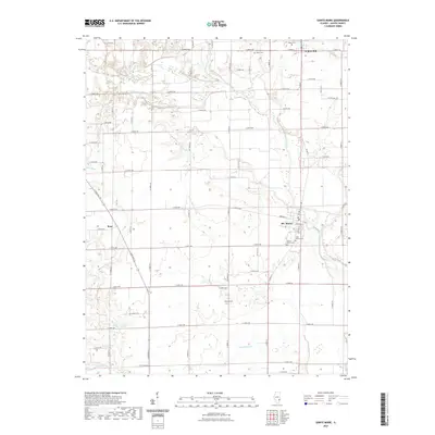 2021 Map of Sainte Marie, 2021 Print