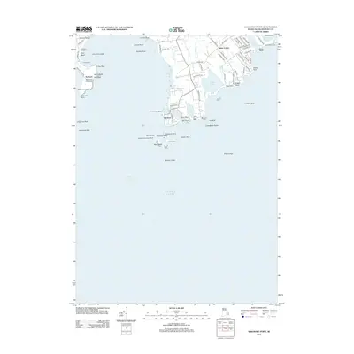 2012 Map of Sakonnet Point, 2012 Print