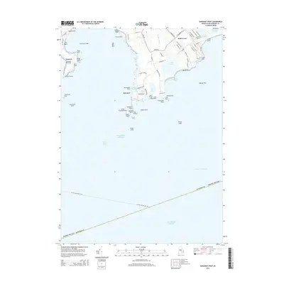 2015 Map of Sakonnet Point, 2015 Print