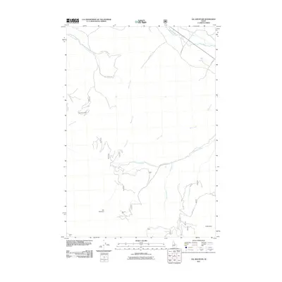 2011 Map of Sal Mountain, 2011 Print