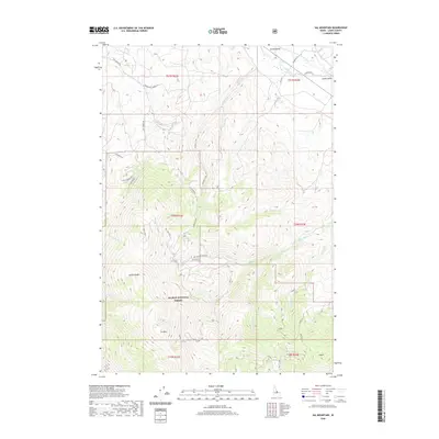2020 Map of Sal Mountain, 2020 Print