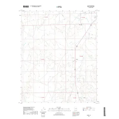 2018 Map of Salado, 2018 Print