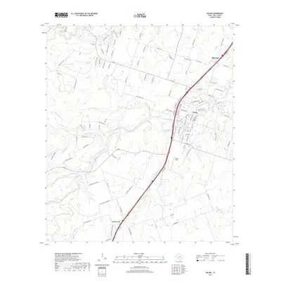 2019 Map of Salado, 2019 Print