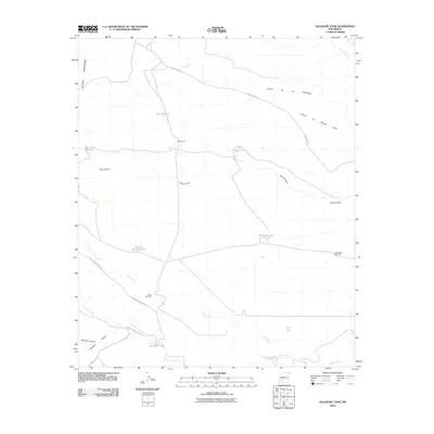 2010 Map of Saladone Tank, 2010 Print