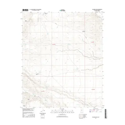 2017 Map of Saladone Tank, 2017 Print