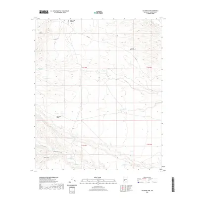 2020 Map of Saladone Tank, 2020 Print