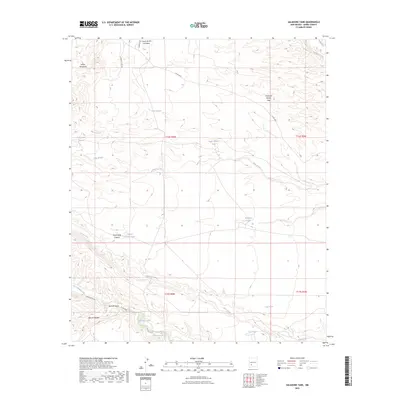 2023 Map of Saladone Tank, 2023 Print