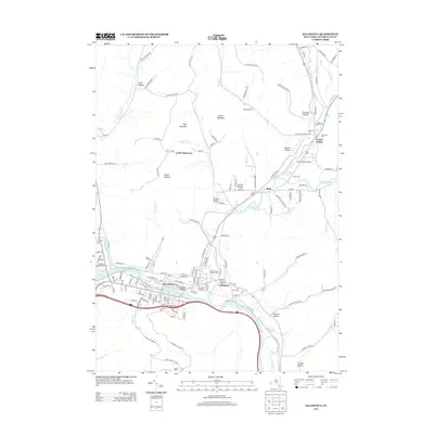 2013 Map of Salamanca, 2013 Print