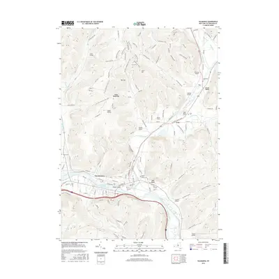 2016 Map of Salamanca, 2016 Print