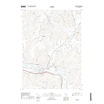 2019 Map of Salamanca, 2019 Print