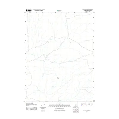 2012 Map of Salazar Butte, 2012 Print