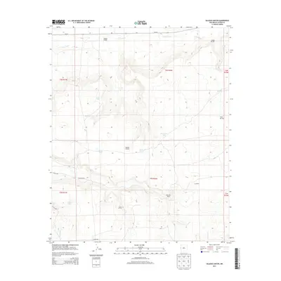 2013 Map of Salazar Canyon, 2013 Print