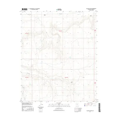 2017 Map of Salazar Canyon, 2017 Print
