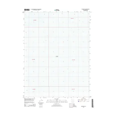 2014 Map of Salduro SE, 2014 Print