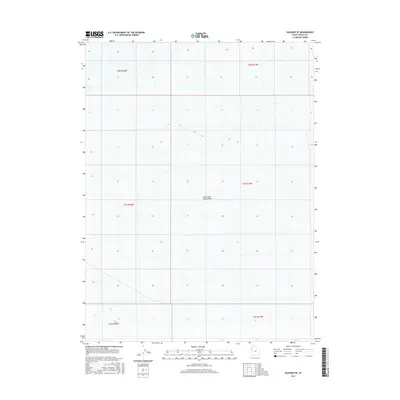 2017 Map of Salduro SE, 2017 Print