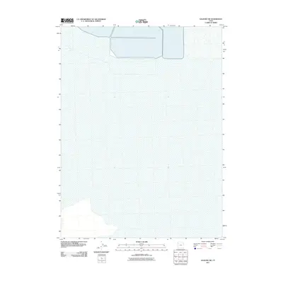 2011 Map of Salduro SW, 2011 Print