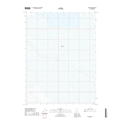 2020 Map of Salduro SW, 2020 Print