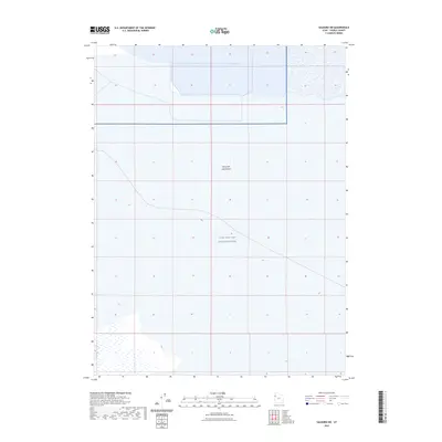 2023 Map of Salduro SW, 2023 Print