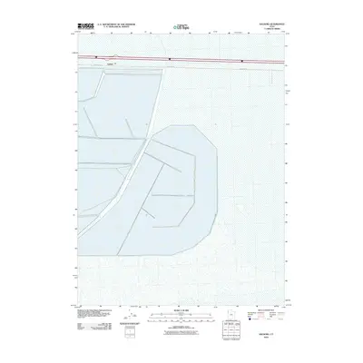 2010 Map of Salduro, 2010 Print