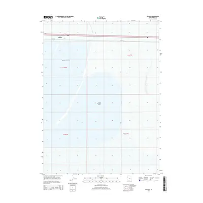 2014 Map of Salduro, 2014 Print