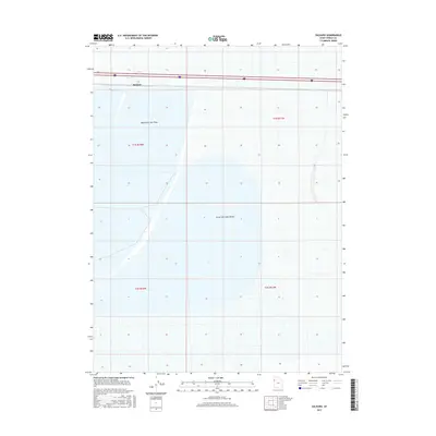 2017 Map of Salduro, 2017 Print