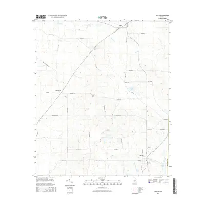2014 Map of Sale City, 2014 Print