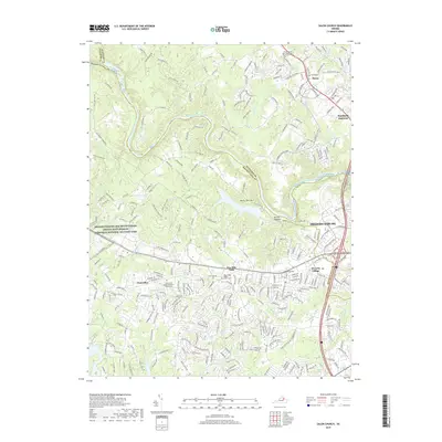 2019 Map of Salem Church, 2019 Print