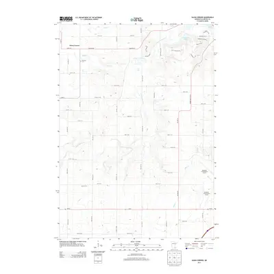 2013 Map of Salem Corners, 2013 Print