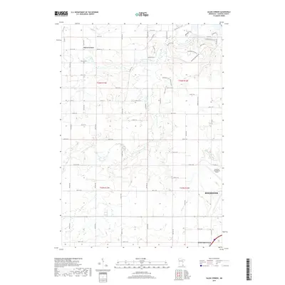2019 Map of Salem Corners, 2019 Print
