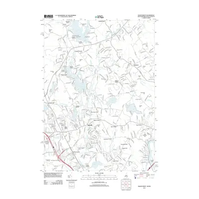 2012 Map of Salem Depot, 2012 Print