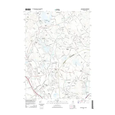 2015 Map of Salem Depot, 2015 Print
