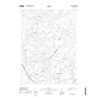 2018 Map of Salem Depot, 2018 Print