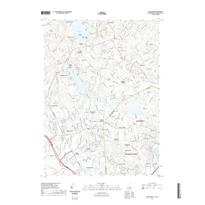 2021 Map of Salem Depot, 2021 Print