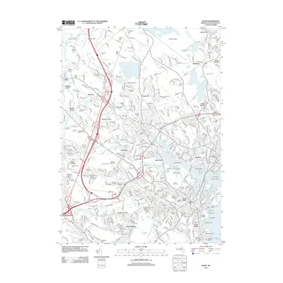 2012 Map of Salem, 2012 Print