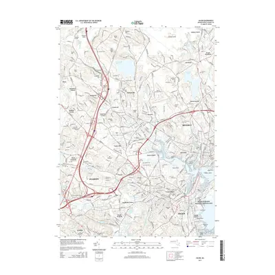 2015 Map of Salem, 2015 Print