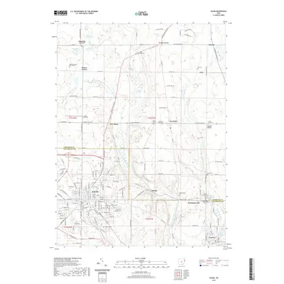 2019 Map of Salem, 2019 Print