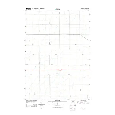 2012 Map of Salem NE, 2012 Print