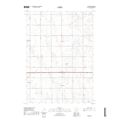 2017 Map of Salem NE, 2017 Print