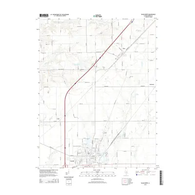 2015 Map of Salem North, 2015 Print